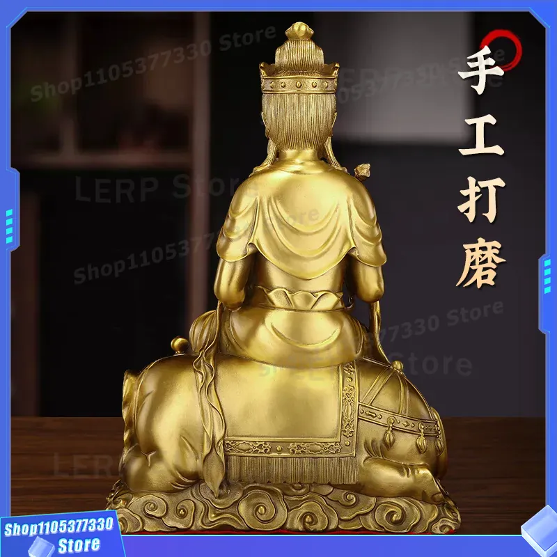 Pure Brass Manjushri Bodhisatt - Home Textiles Direct recension och pris