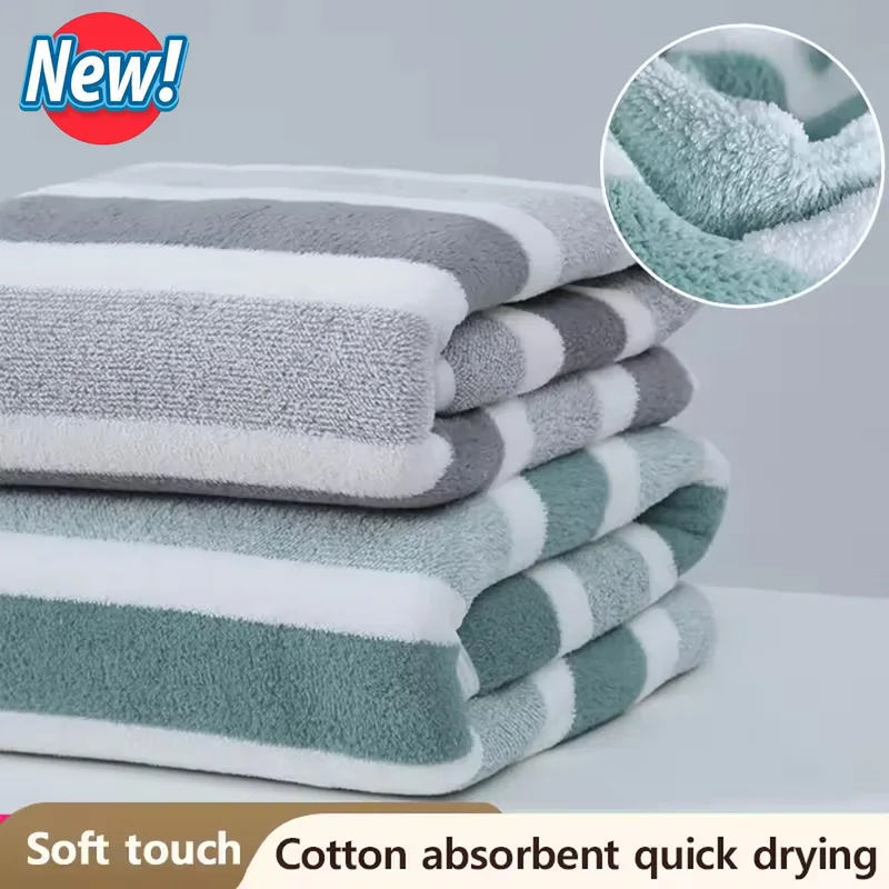 2026 New 1 Pc Striped Face Tow - Home Textiles Face Towel recension och pris