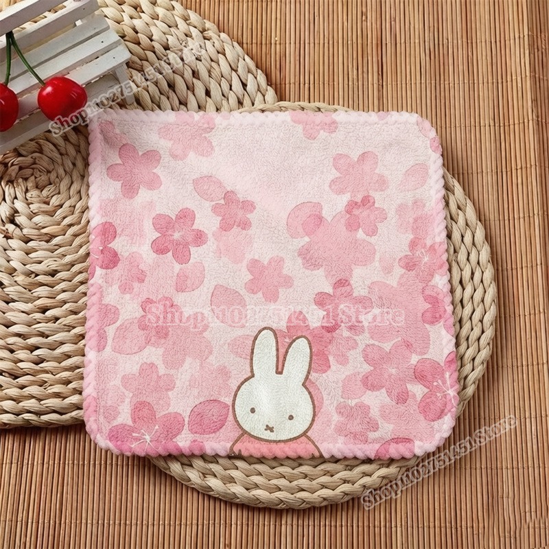 Cute Miffys Printed Square Tow - Home Textiles Face Towel recension och pris