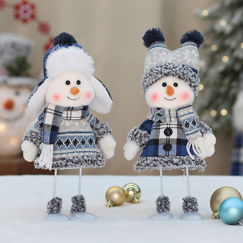 Premium Christmas Blue Fabric  - Home Textiles Premium recension och pris