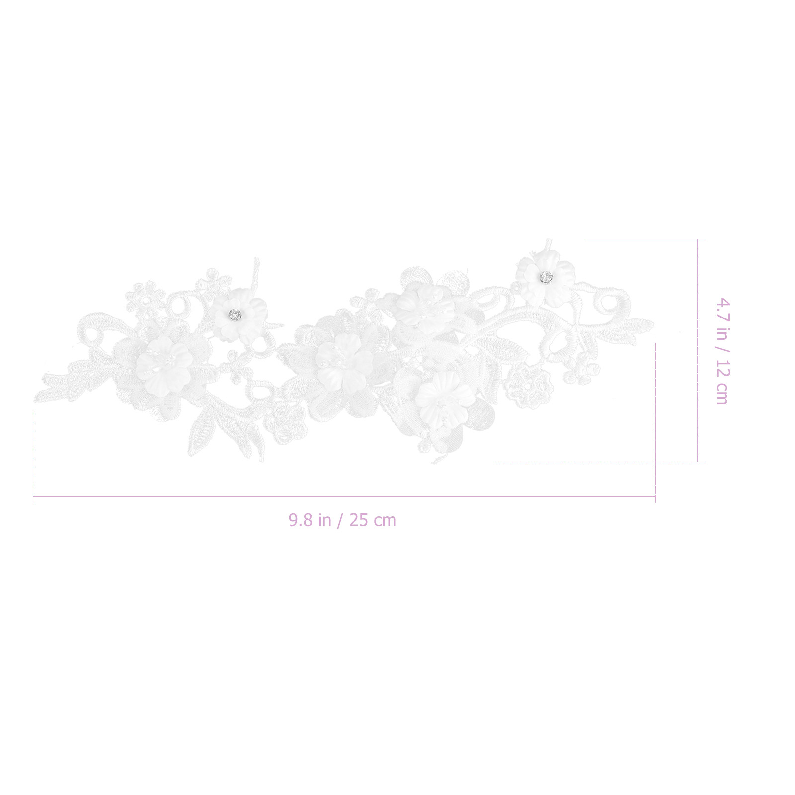 1Pair Premium Polyester Flower - Home Textiles Premium recension och pris