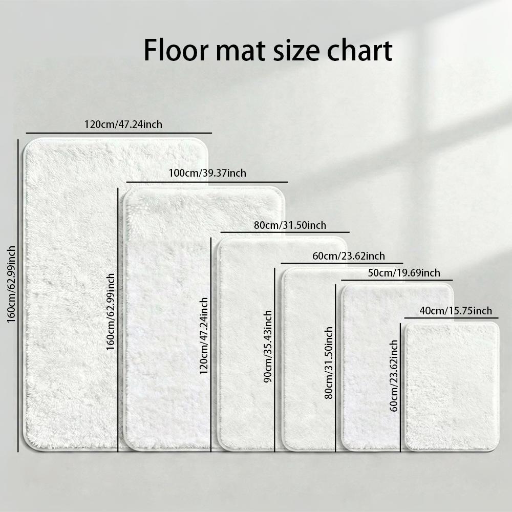 Soft Absorbent Non-Slip Rug Ba - Home Textiles Direct recension och pris