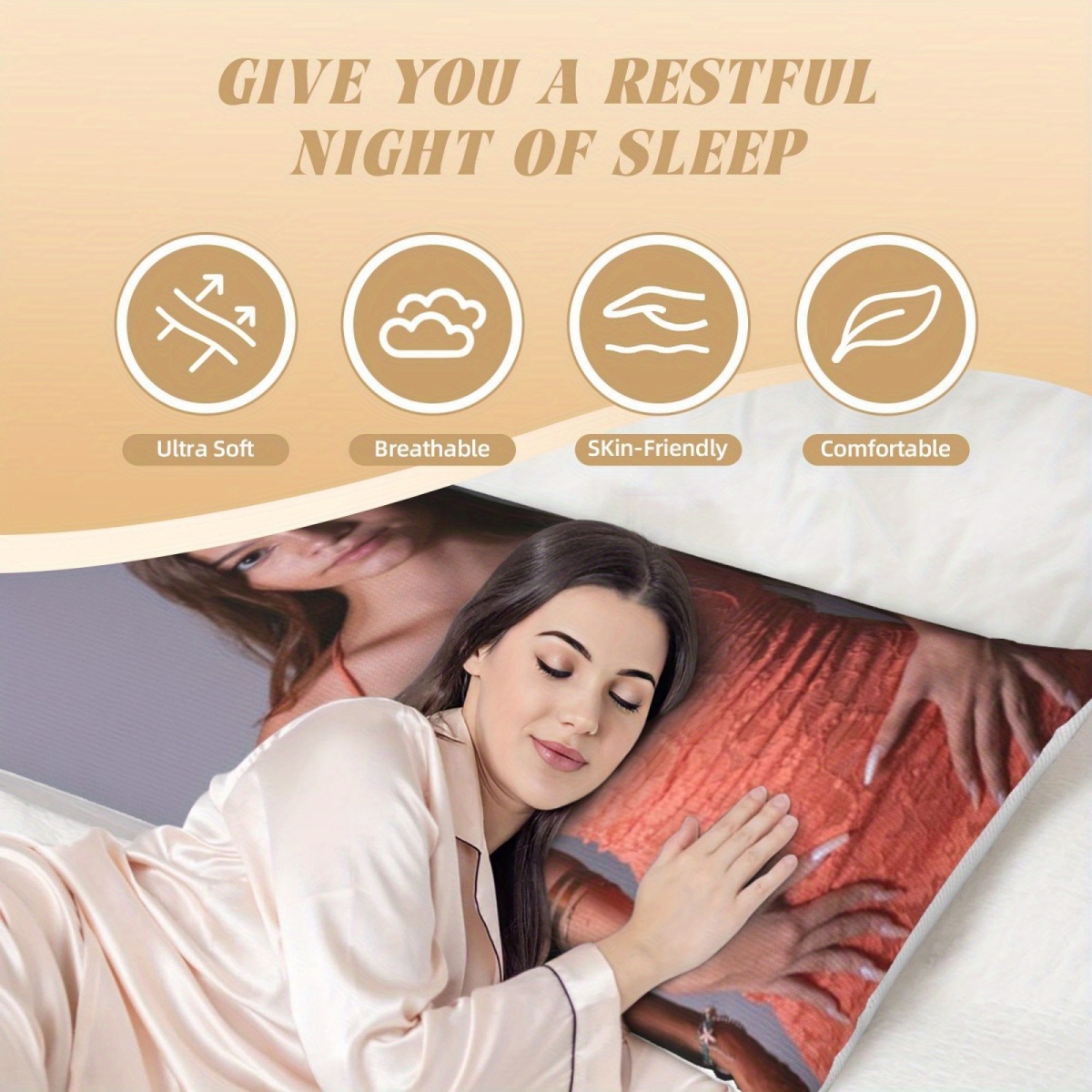1 Custom Photo Body Pillowcase - Home Textiles Usa recension och pris