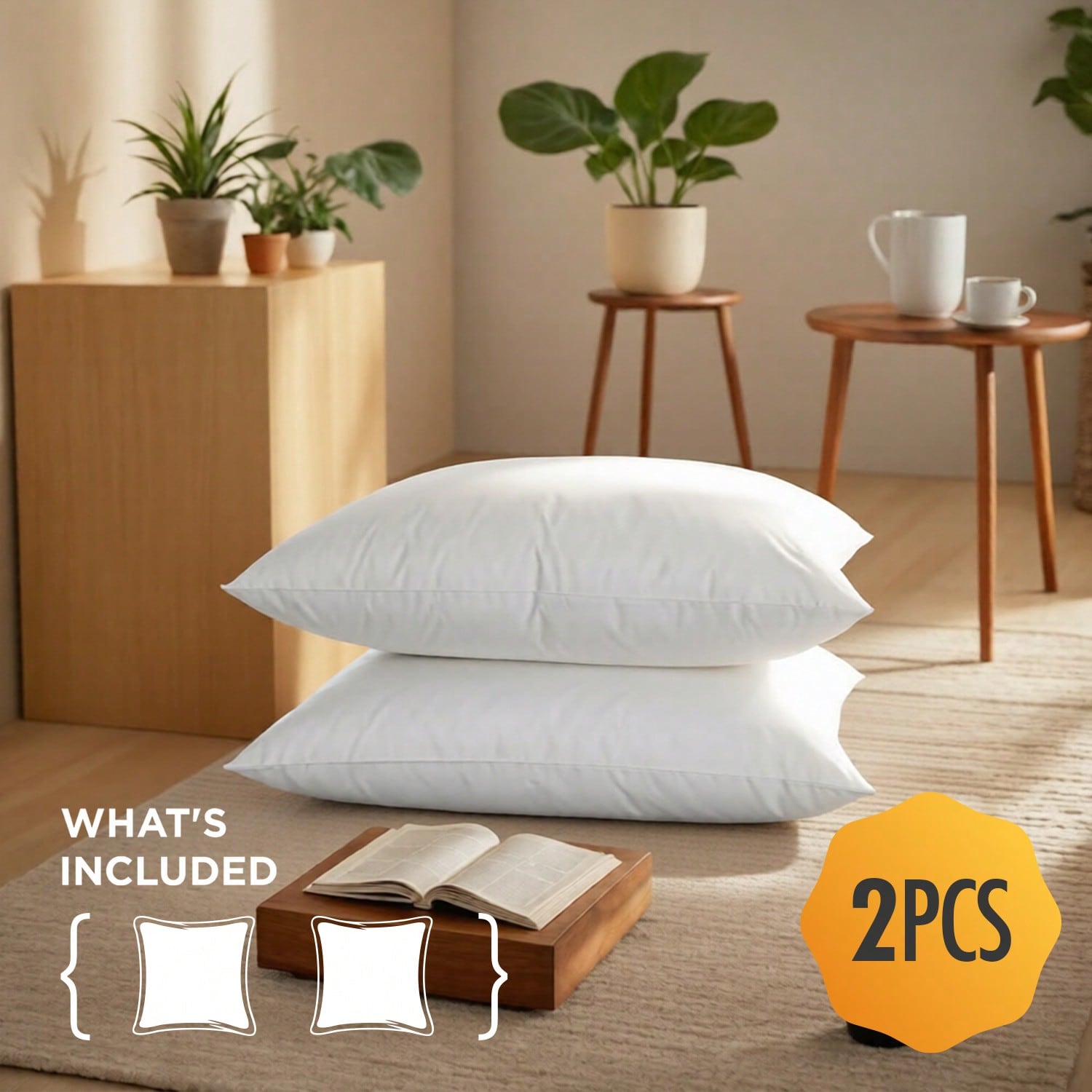 2‑Pack & 4‑Pack 12x20 18x18 De - Pillow Insert 18X18 recension och pris