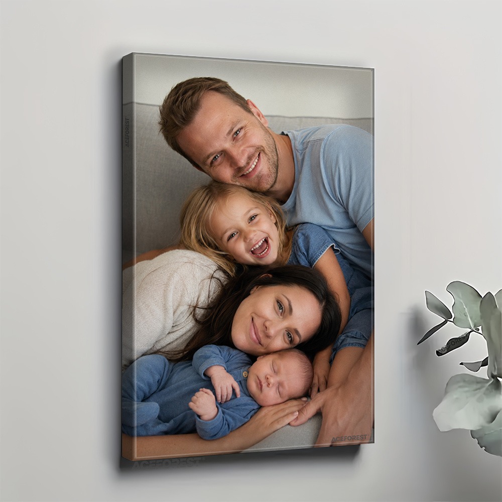 2D Personalized Photo Canvas W - Home Textiles Usa recension och pris